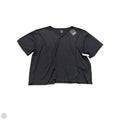 Athletic Top Short Sleeve By Under Armour In Black, Size: L