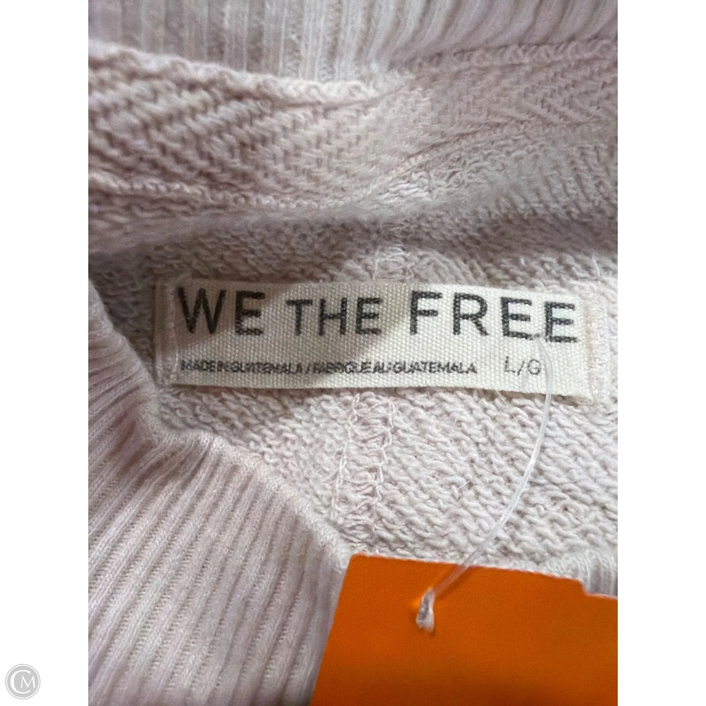 Sweatshirt Crewneck By We The Free In Pink, Size: L