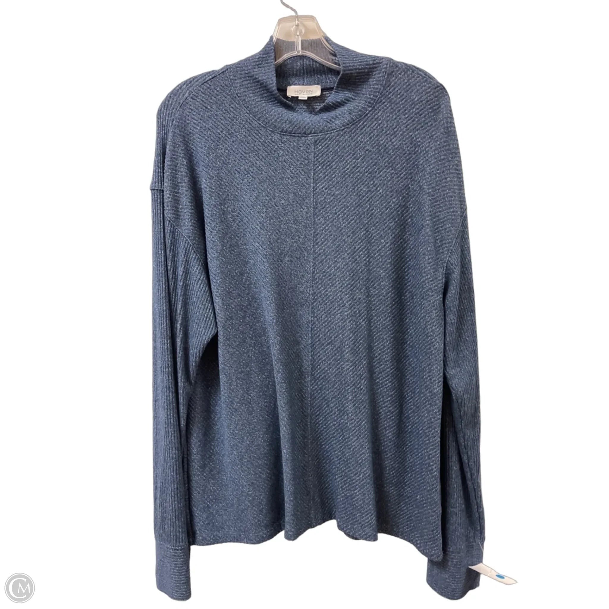 Sweater By Haven In Blue, Size: 1x