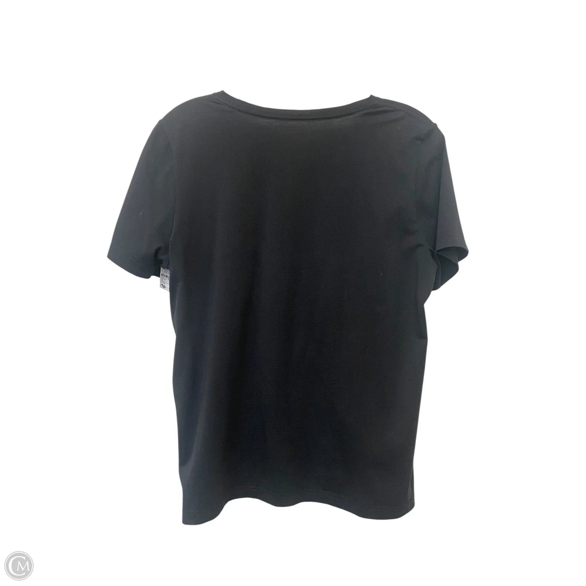 Top Short Sleeve Designer By Kate Spade In Black, Size: M