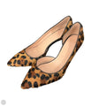Shoes Heels Kitten By J. Crew In Animal Print, Size: 6