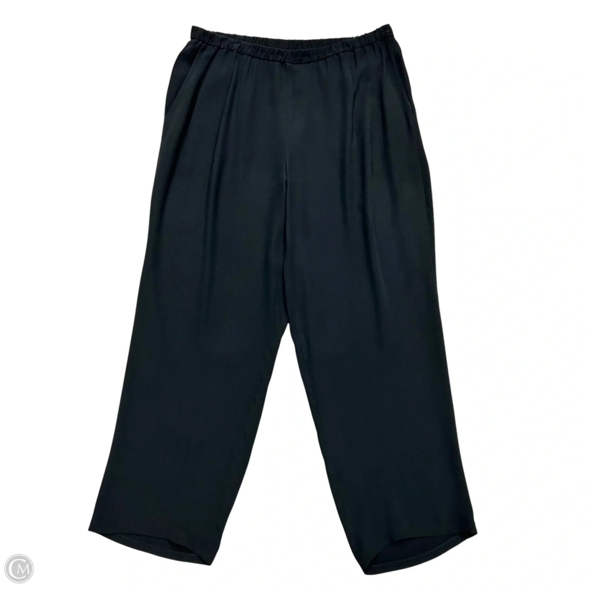 Pants Wide Leg By Eileen Fisher In Black, Size: M