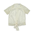 Blouse Ss By Express In Cream, Size:S