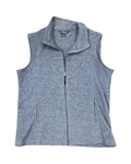 Vest Fleece By Natural Reflections In Grey, Size:L