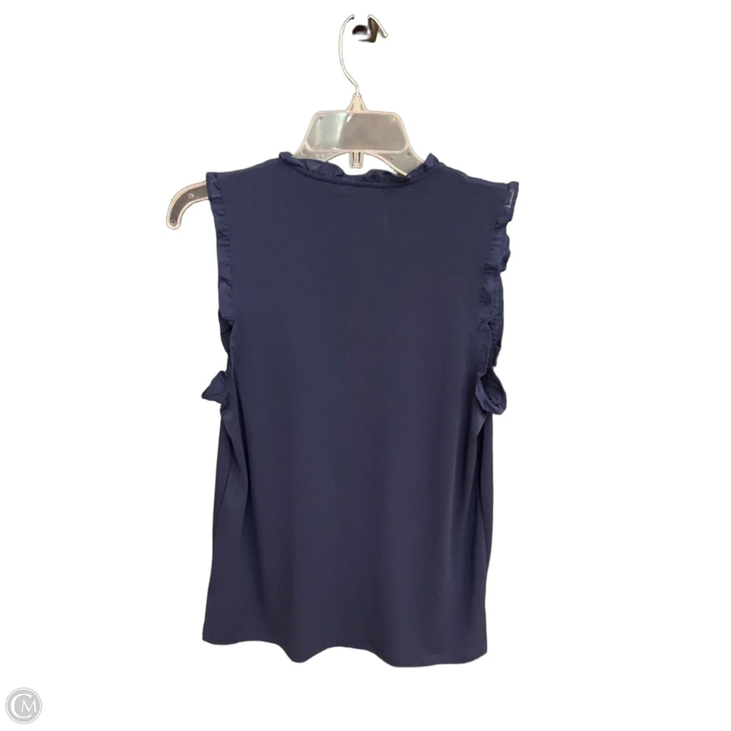 Top Sleeveless By Express In Navy, Size: S