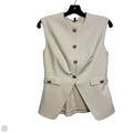 Vest Other By Express In Ivory, Size: Xs