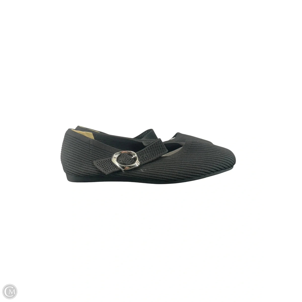 Shoes Flats By Clothes Mentor In Black, Size: 8