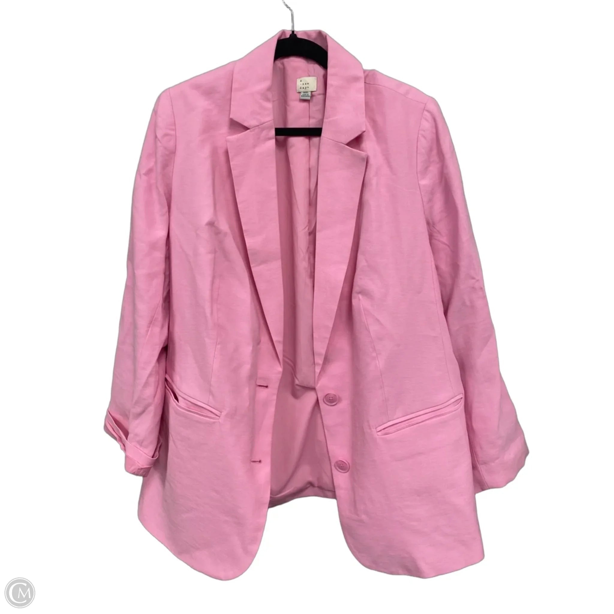 Blazer By A New Day In Pink, Size: Xxl