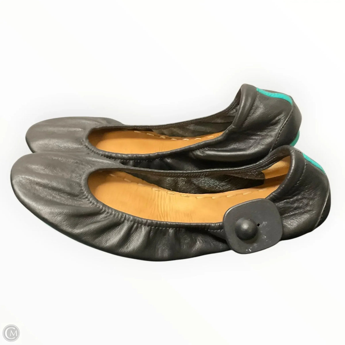 Shoes Designer By Tieks In Black, Size: 10