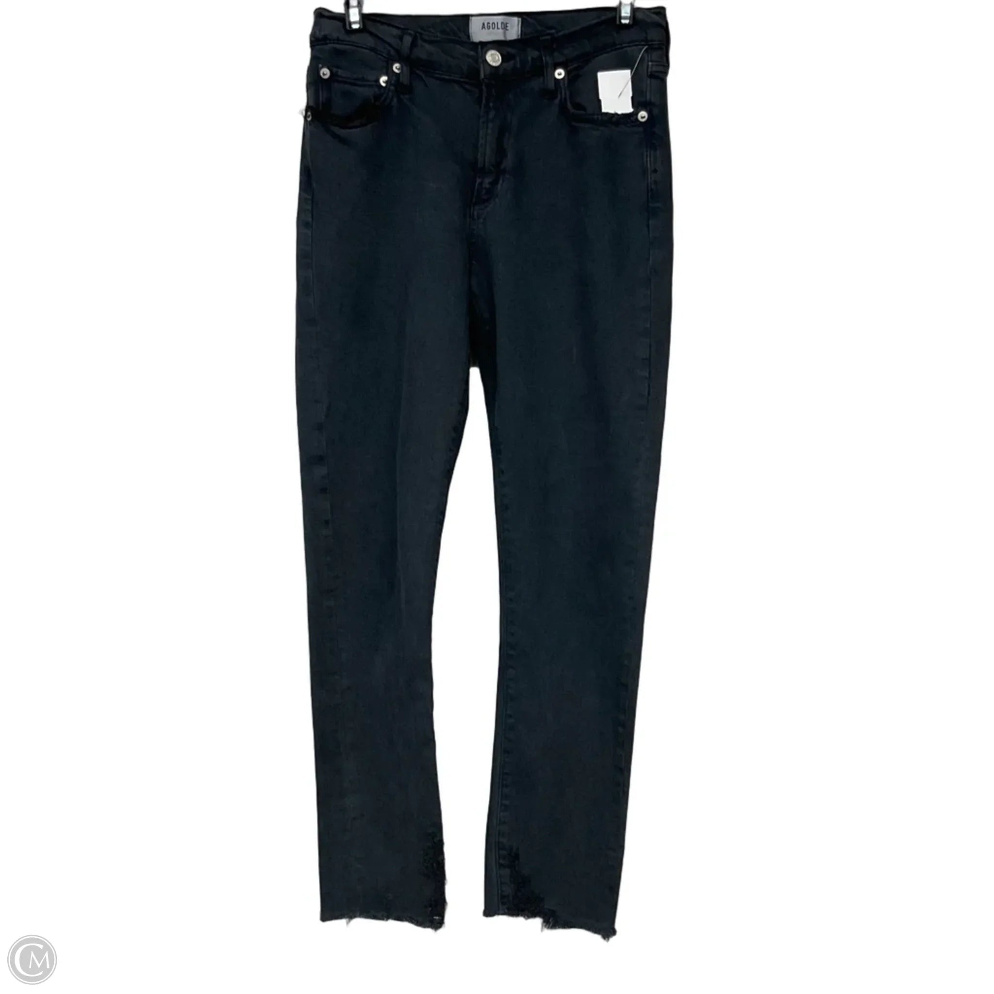 Pants Other By Agolde In Black Denim, Size: 2