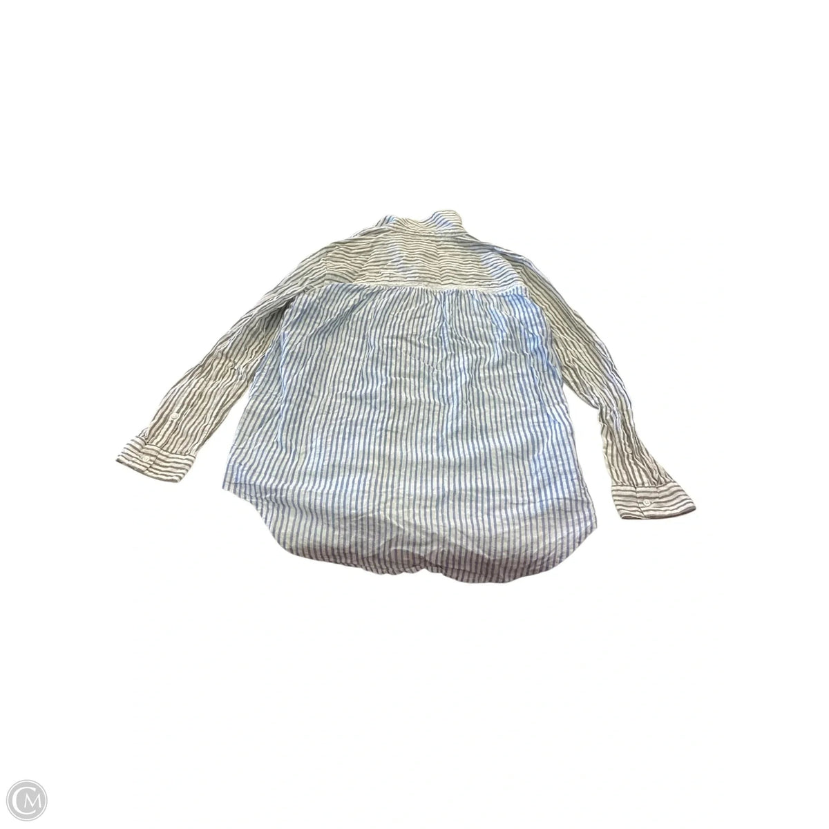 Top Long Sleeve By Sundance In Striped Pattern, Size: M