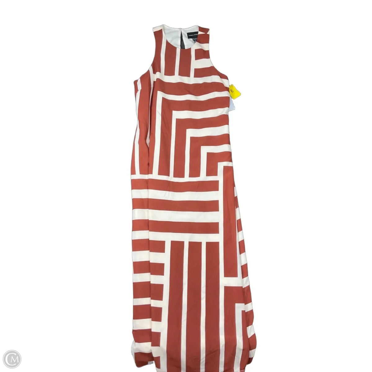 Dress Casual Midi By Donna Morgan In Orange, Size: 8