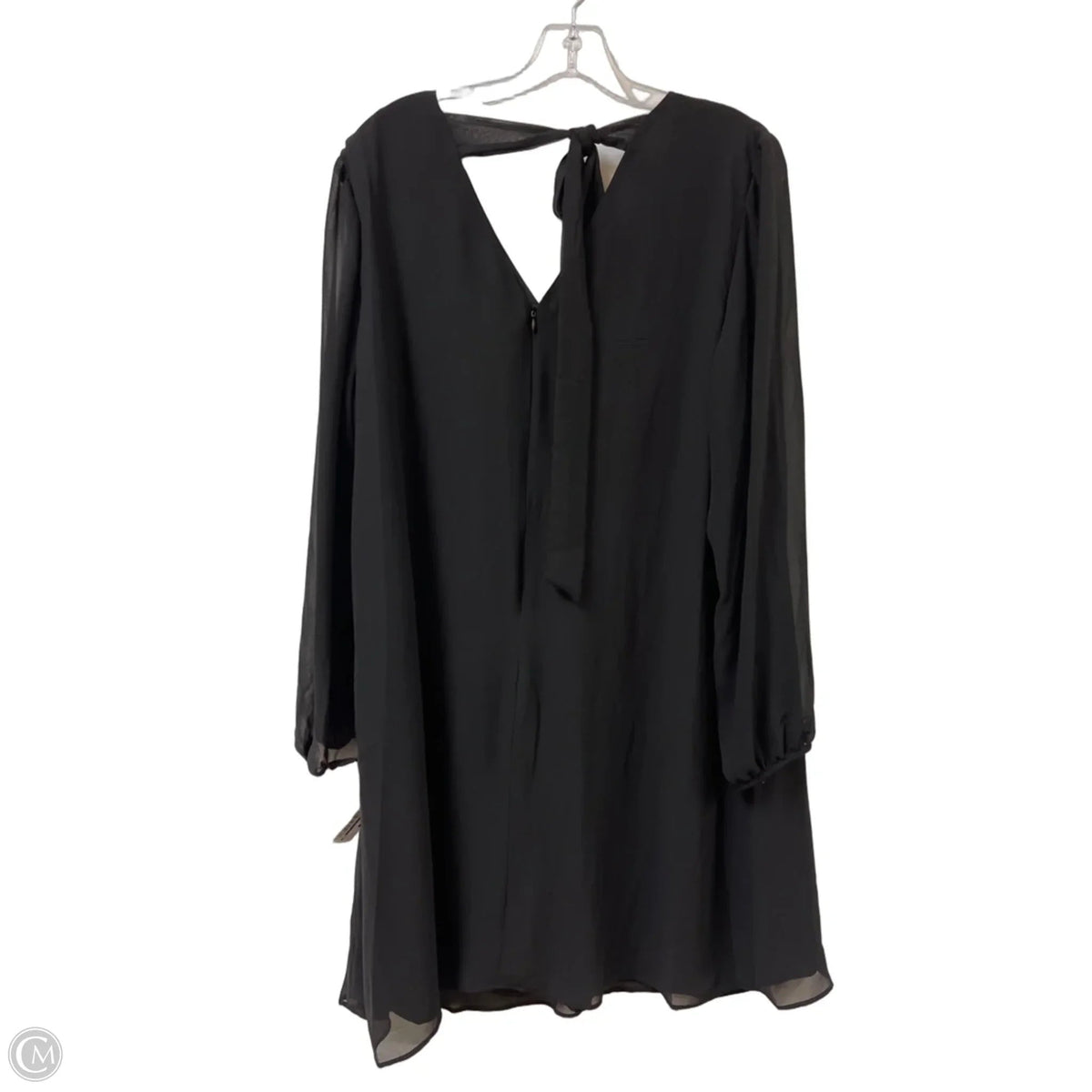Dress Casual Midi By Inc In Black, Size: Xl