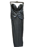 Dress Party Long By Cma In Blue, Size:M