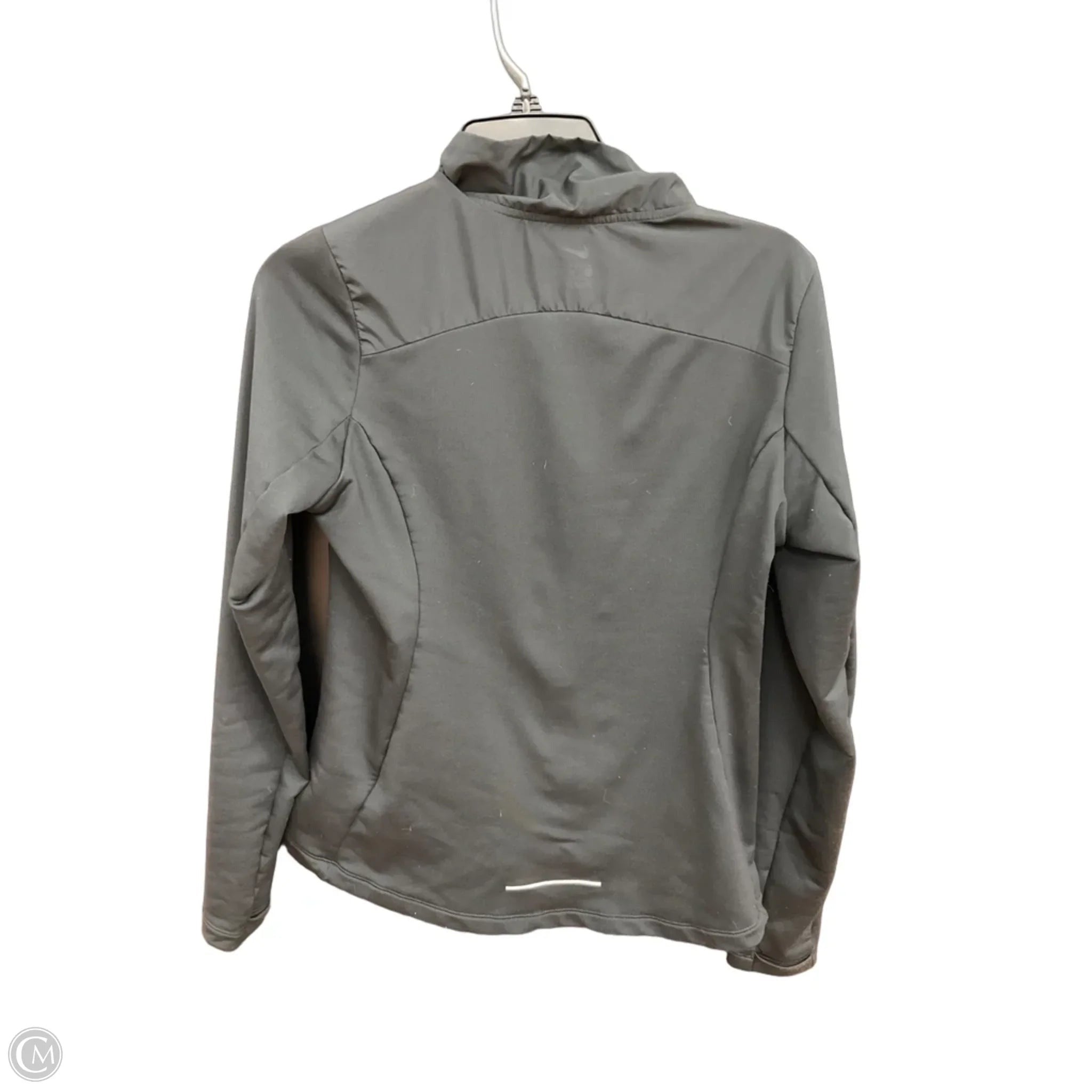 Athletic Jacket By Nike Apparel In Black, Size: S