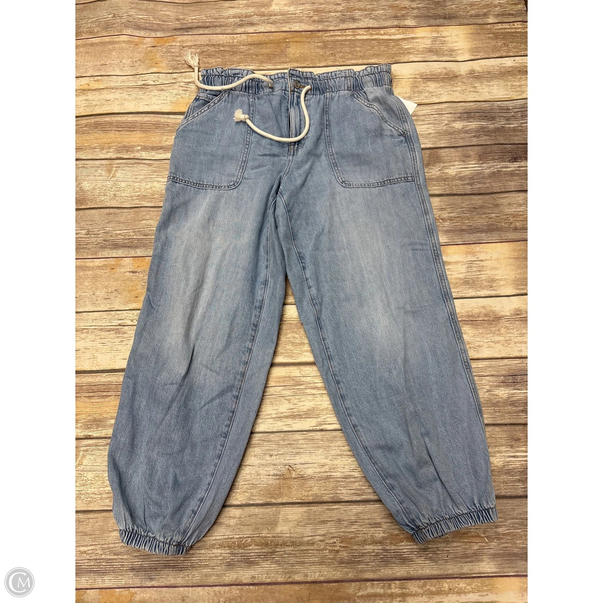 Jeans Straight By Maurices In Blue Denim, Size: 12