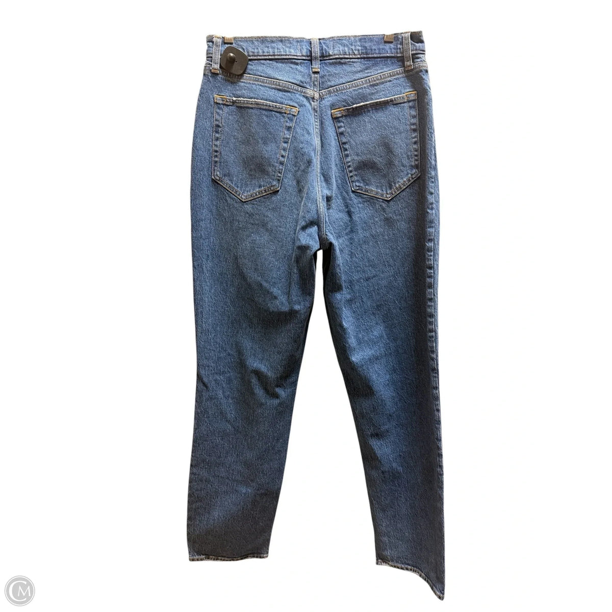 Jeans Straight By Abercrombie And Fitch In Blue Denim, Size: 12