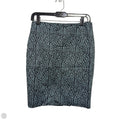 Skirt Mini & Short By Loft In Black & Grey, Size: 2p