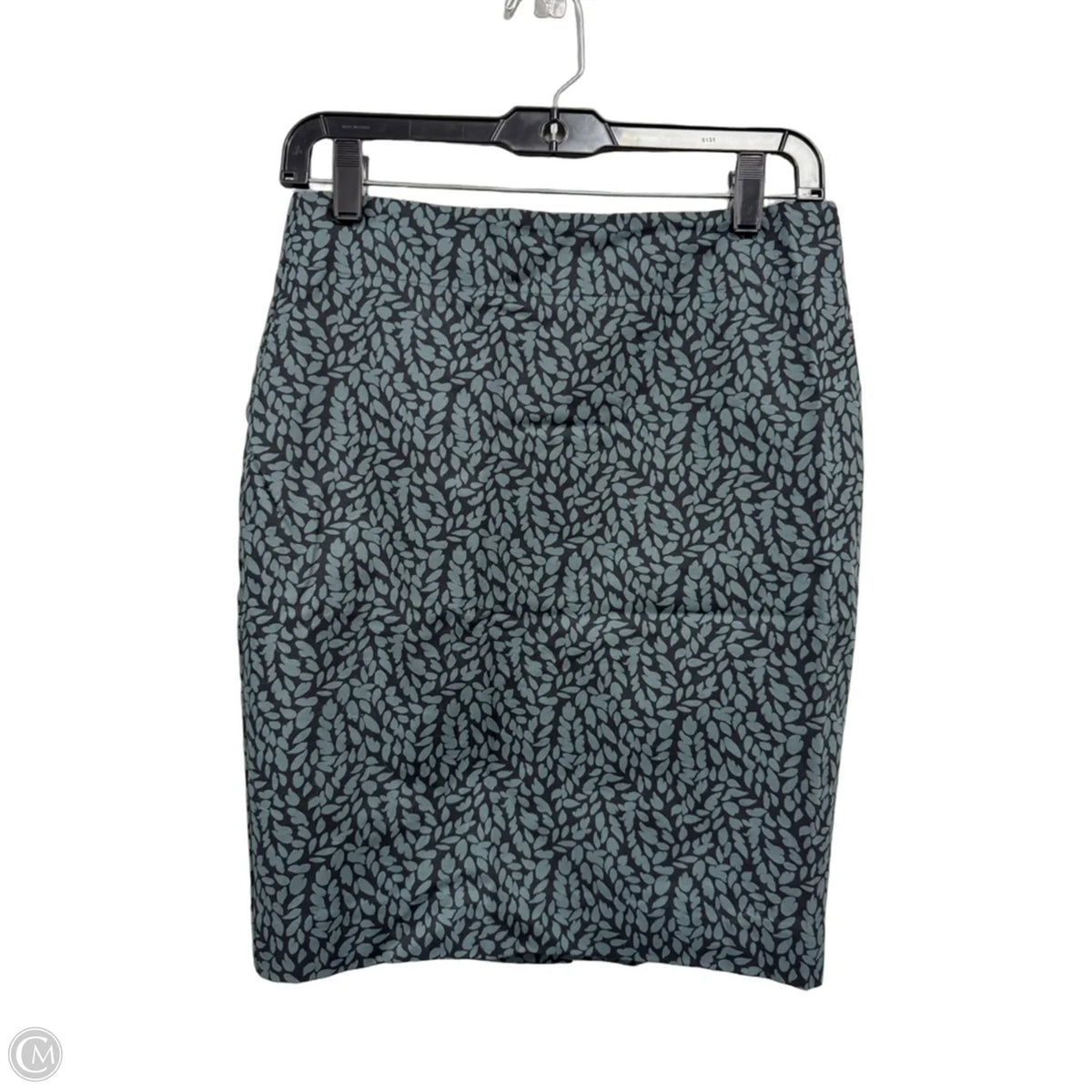 Skirt Mini & Short By Loft In Black & Grey, Size: 2p
