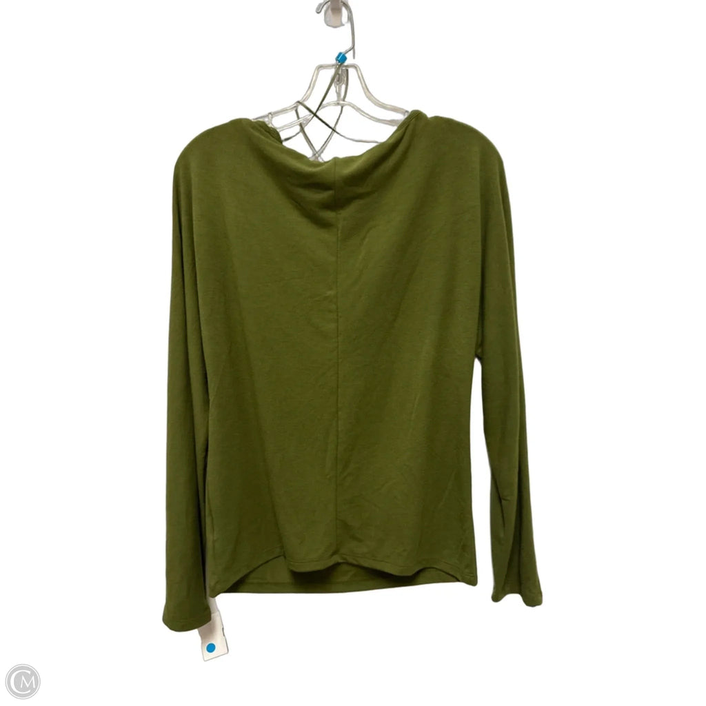 Top Long Sleeve By Olive And Oak In Green, Size: L