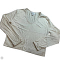 Top Long Sleeve By Banana Republic In Cream, Size: S