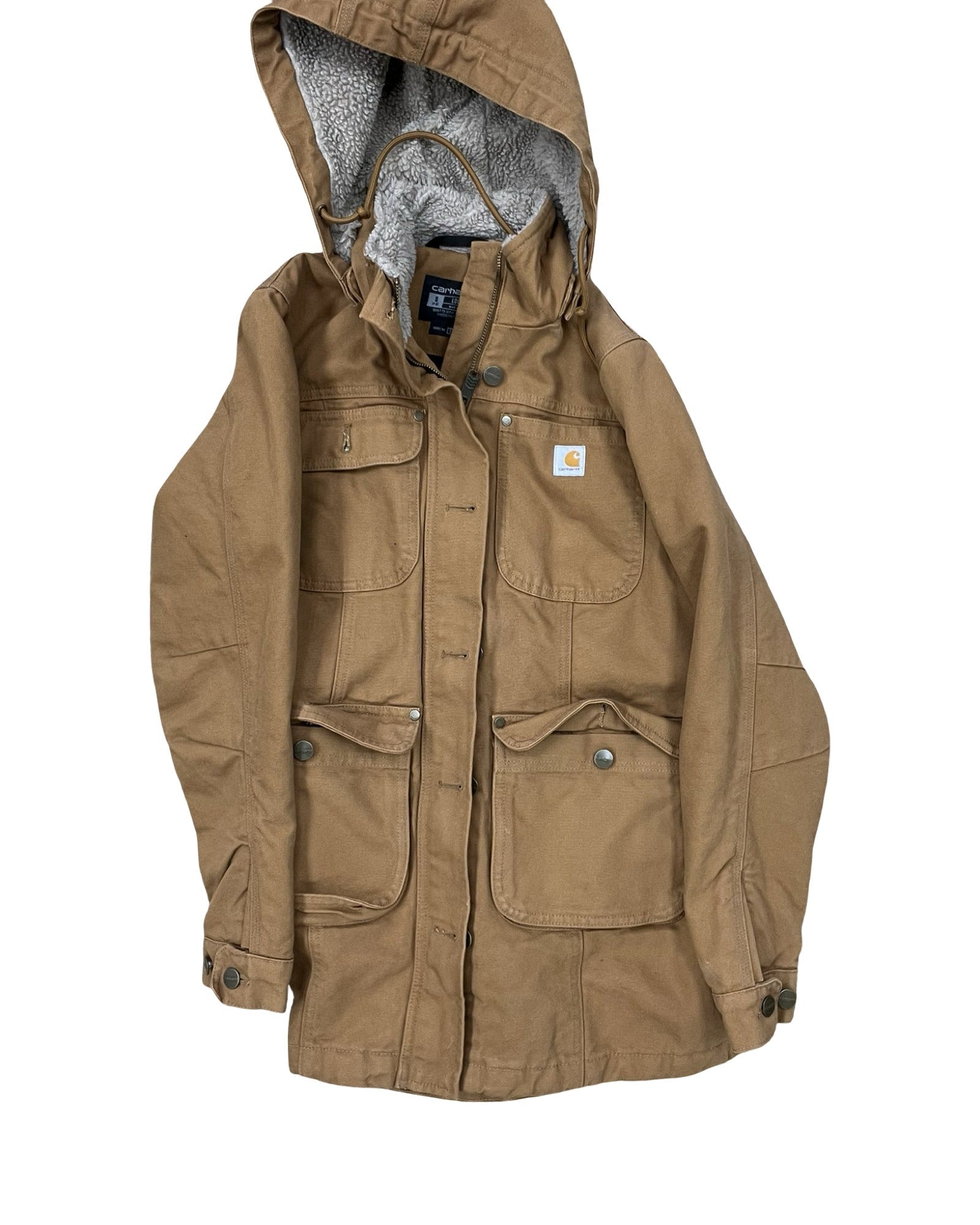 Coat Other By Carhartt In Gold, Size:S