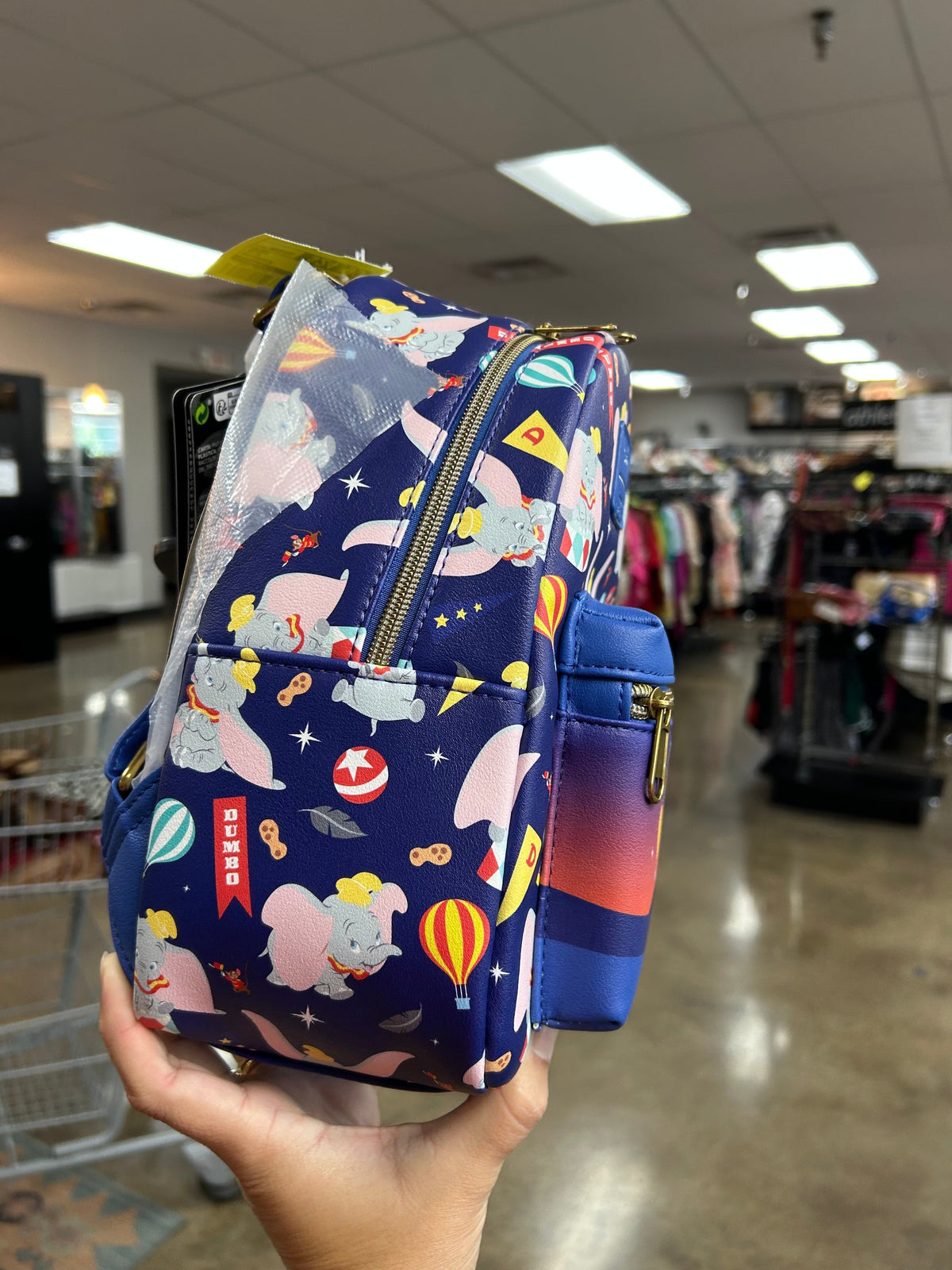 Backpack By Loungefly In Blue, Size:Medium