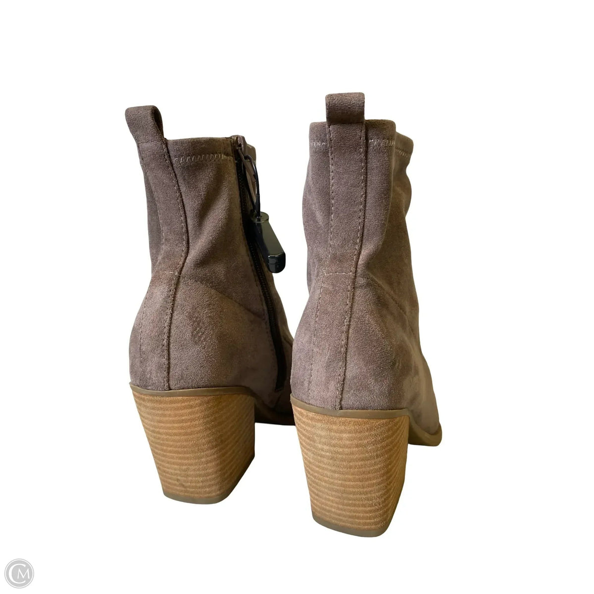 Boots Ankle Heels By Naturalizer In Brown, Size: 8.5W