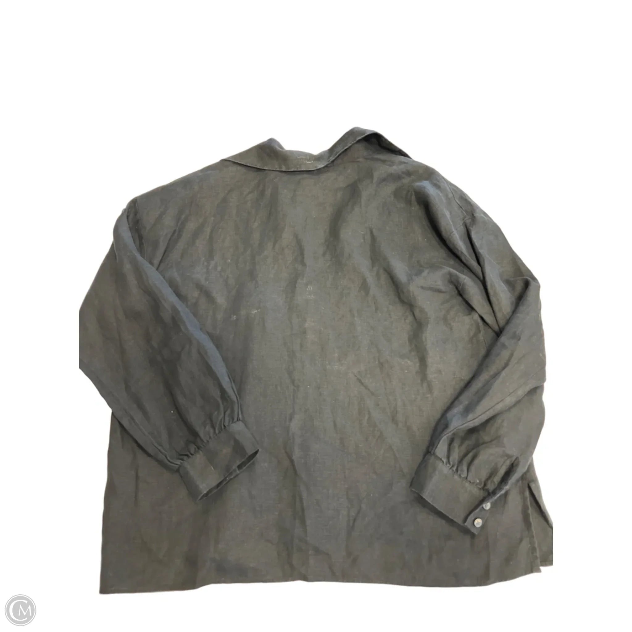 Top Long Sleeve By Ann Taylor In Black, Size: M