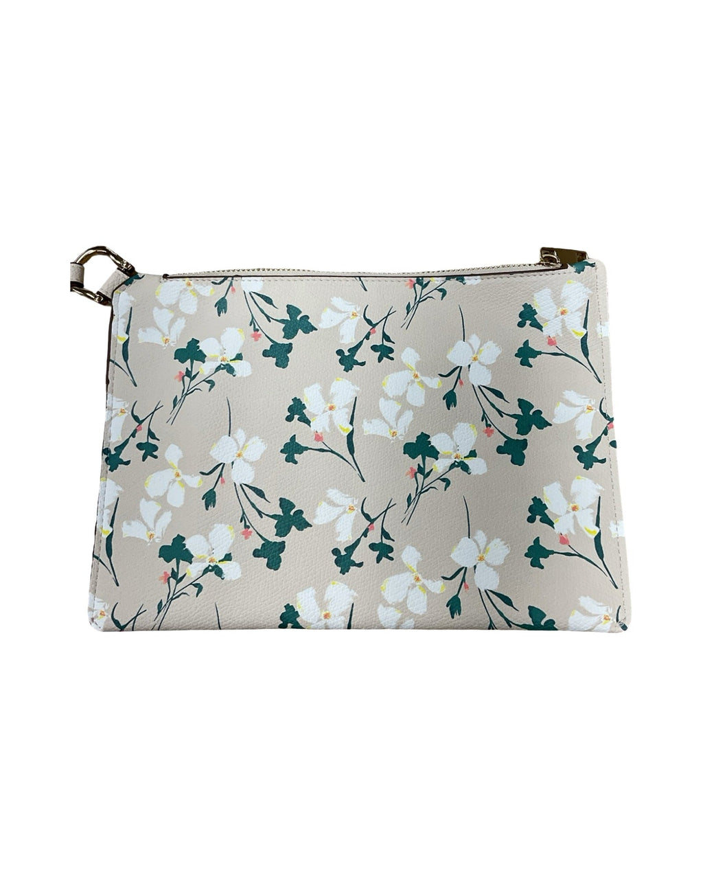 Wristlet By A New Day In Cream & Green, Size:Medium