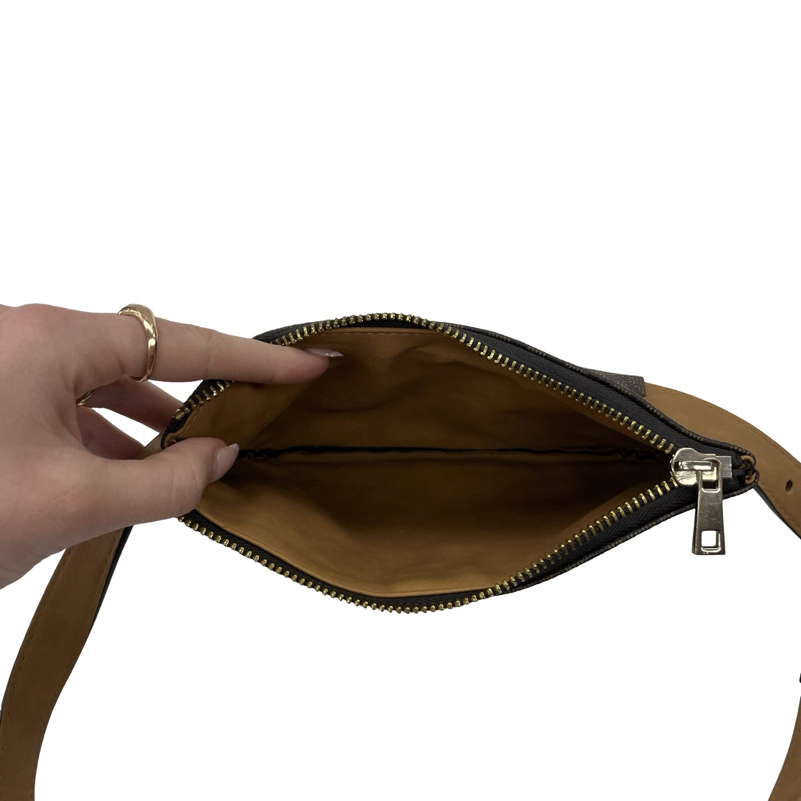 Belt Bag Designer By Michael Kors In Brown, Size:Small