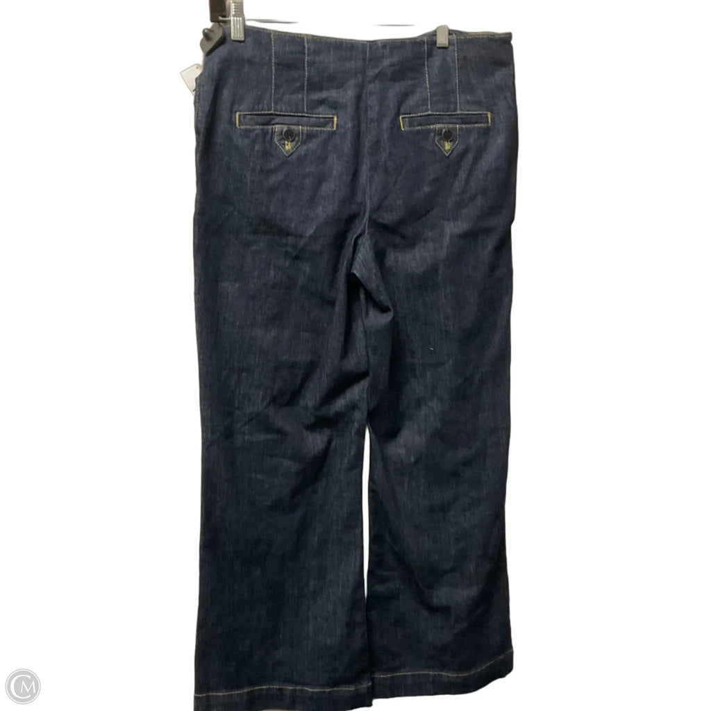 Jeans Wide Leg By Maeve In Blue Denim, Size: 6
