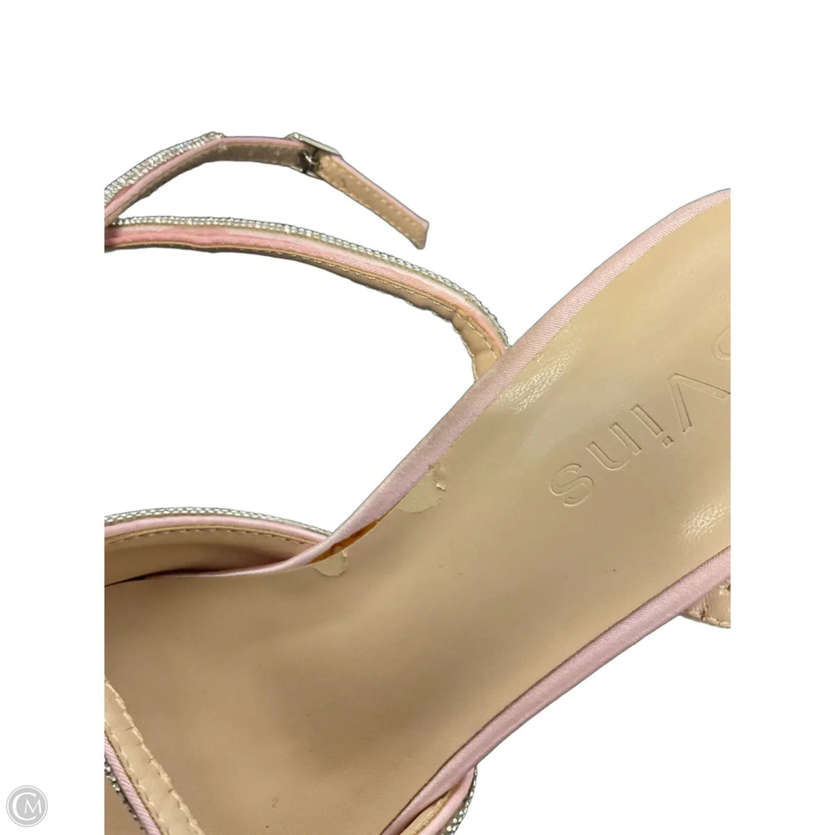 Shoes Heels Kitten By Clothes Mentor In Pink, Size: 6.5