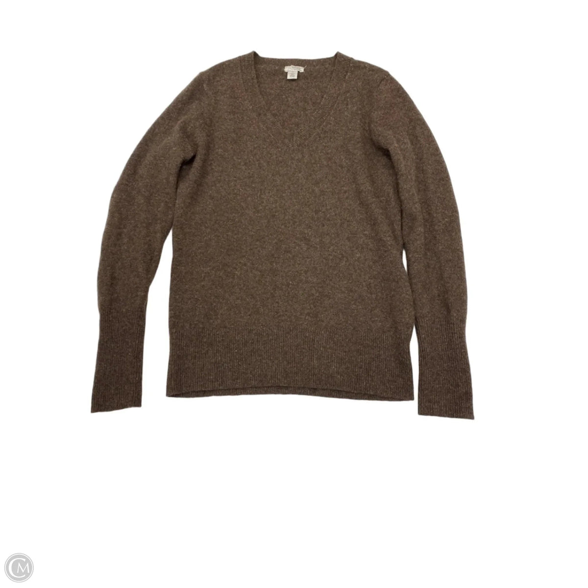 Sweater Cashmere By Halogen In Brown, Size: Xs