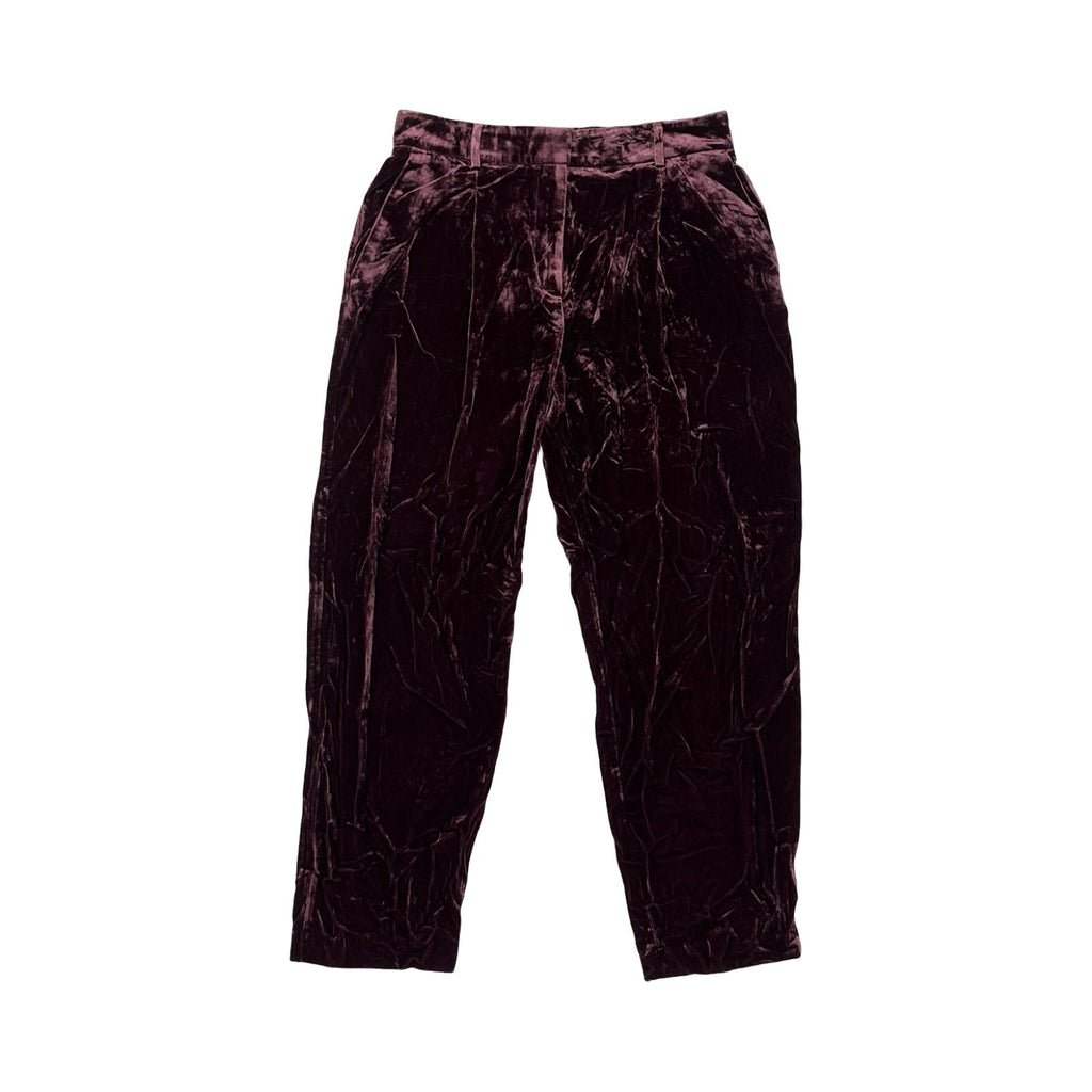 Pants Velvet By Loft In Purple, Size:8