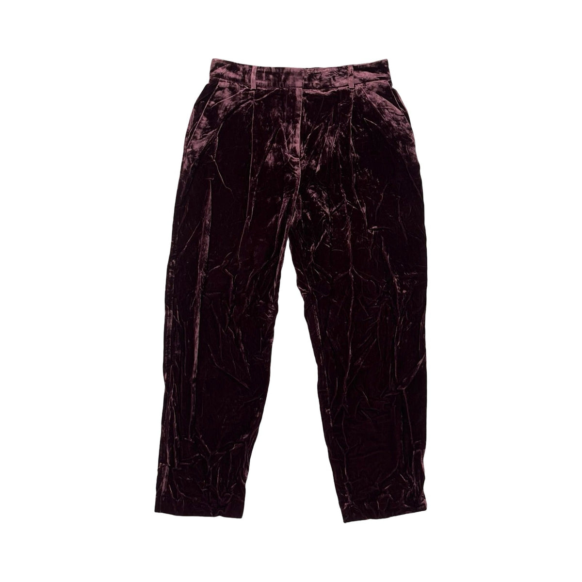 Pants Velvet By Loft In Purple, Size:8