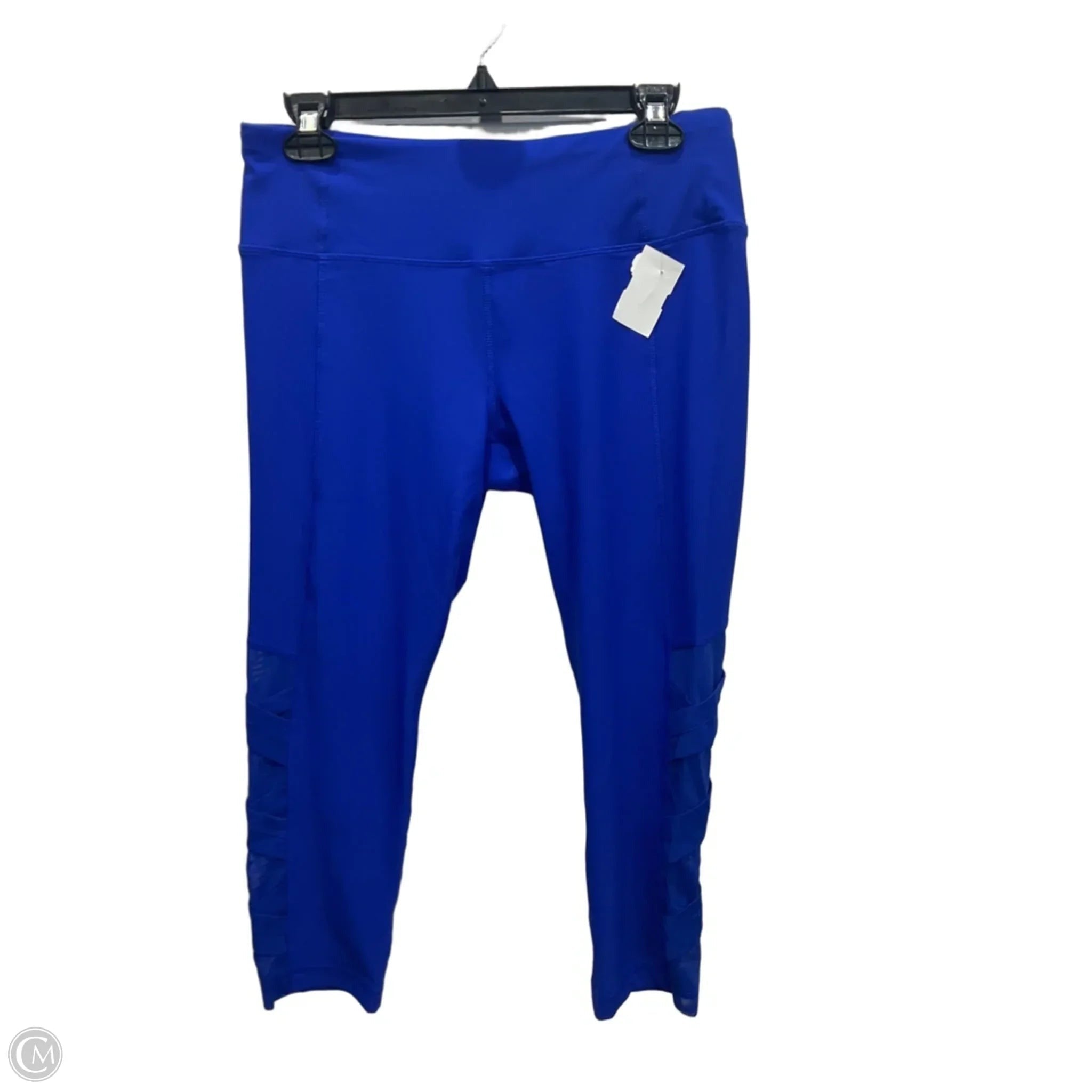 Athletic Leggings By 90 Degrees By Reflex In Blue, Size: L