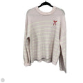 Sweater By A New Day In Pink & White, Size: Xl