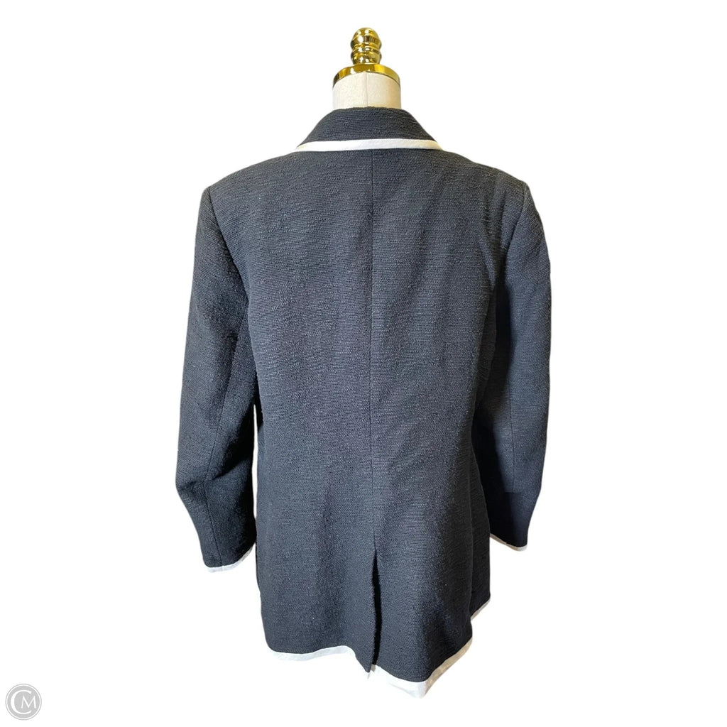 Blazer By Express In Black & White, Size: Xl