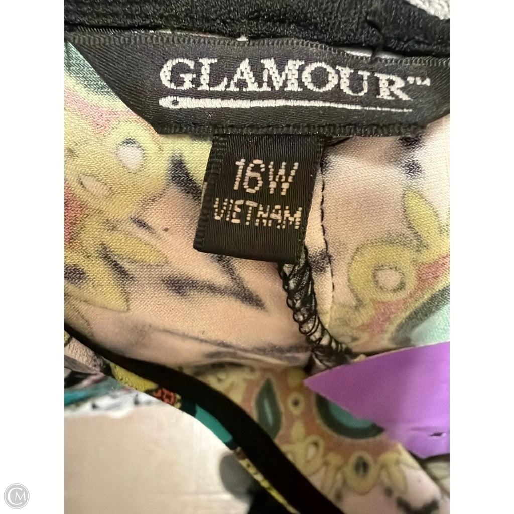 Dress Casual Maxi By Glamour In Green, Size: 1x