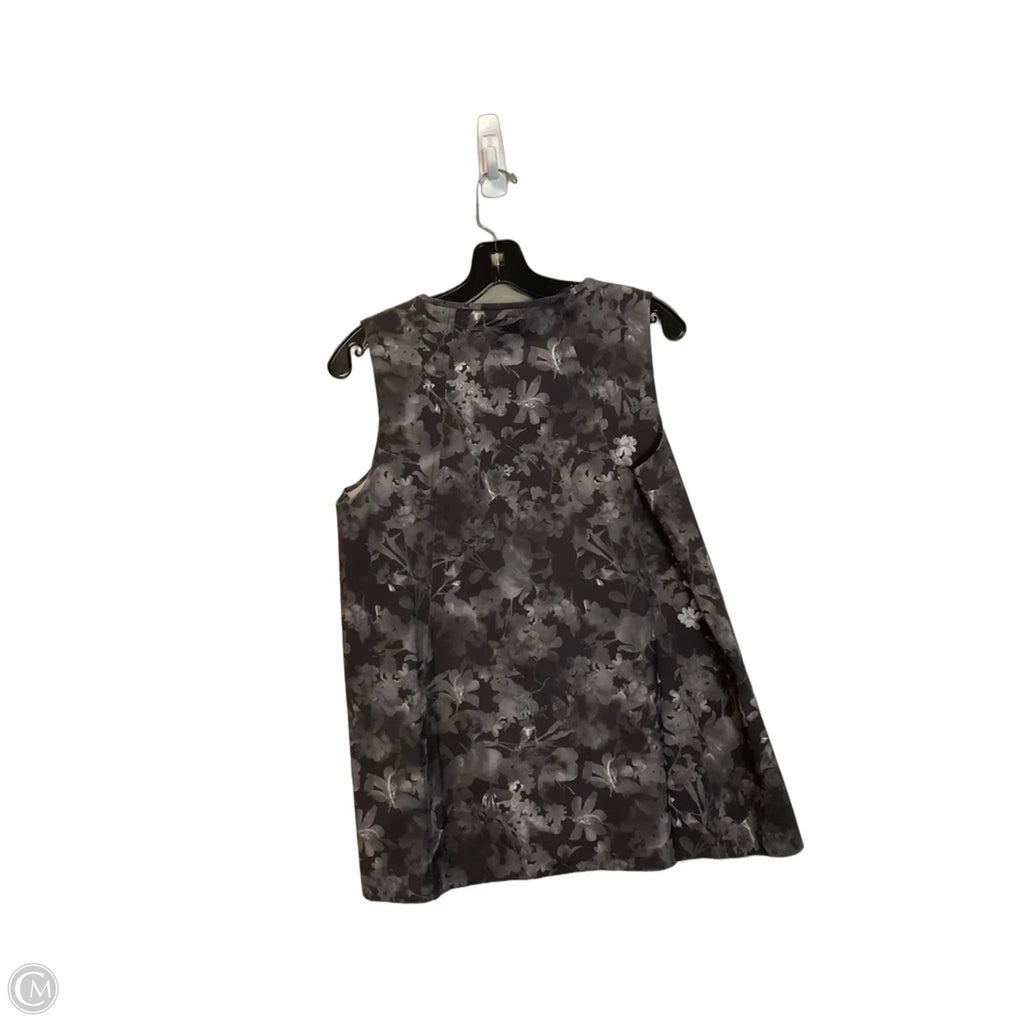 Athletic Tank Top By Athleta In Black & Grey, Size: S