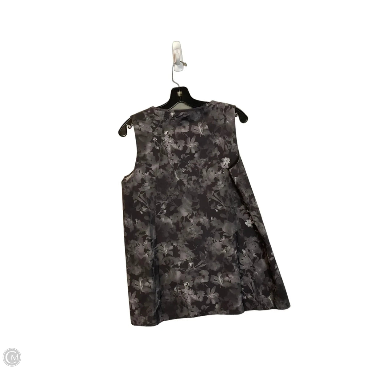 Athletic Tank Top By Athleta In Black & Grey, Size: S