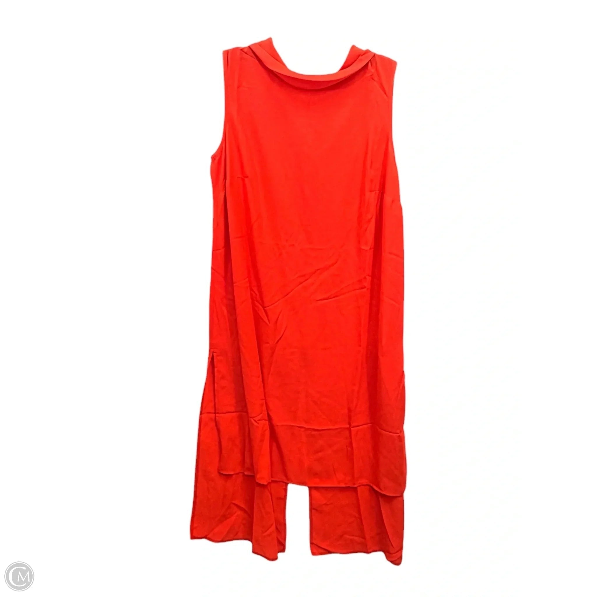 Dress Casual Midi By Simply Be In Orange, Size: M