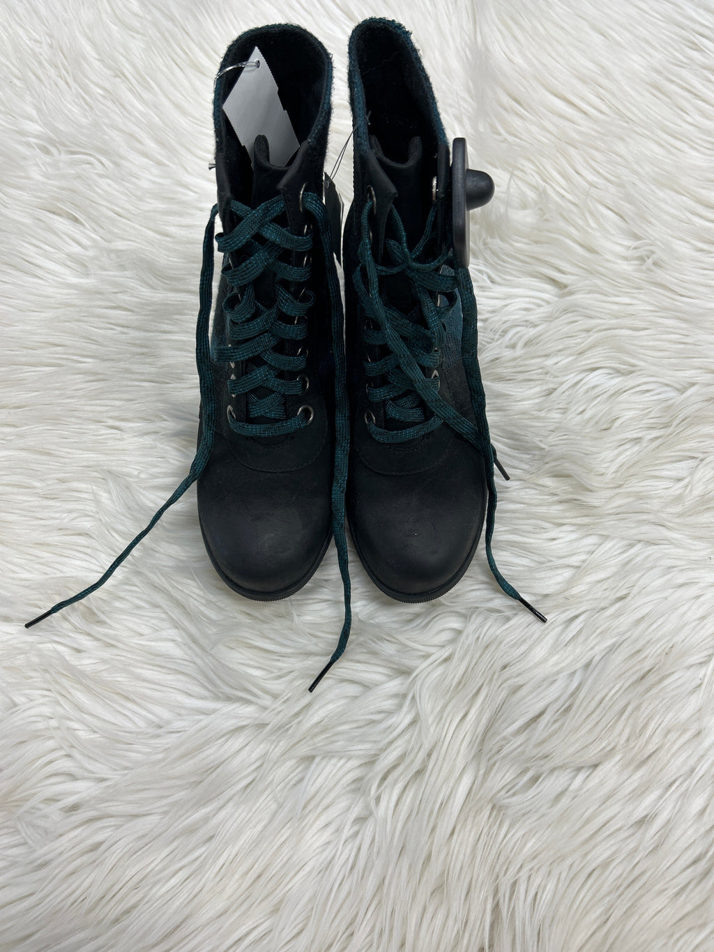 Boots Ankle Heels By Sorel In Black & Blue, Size:6