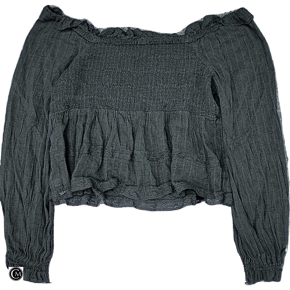 Top Ls By American Eagle In Black, Size: Xl
