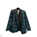 Blazer By Free Assembly In Plaid Pattern, Size: M