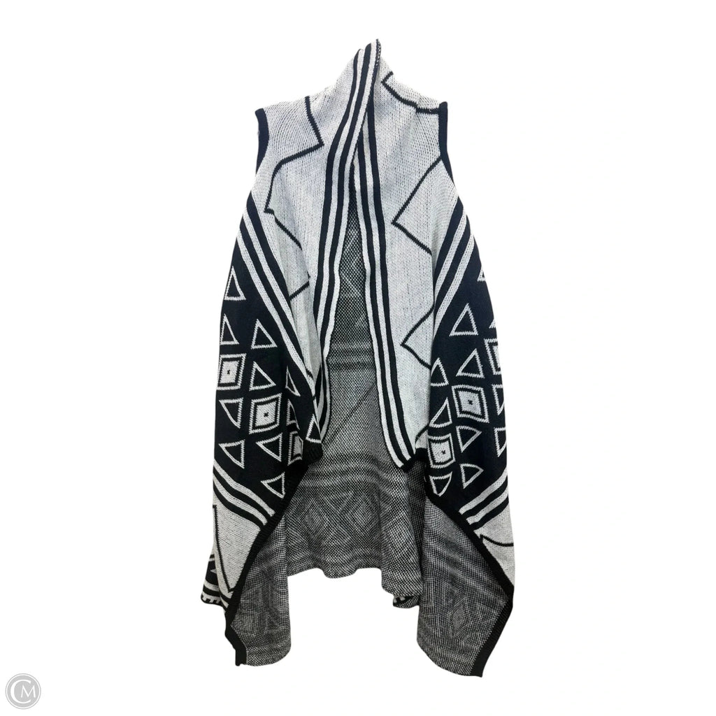 Cardigan By Lildy In Black & White, Size: L