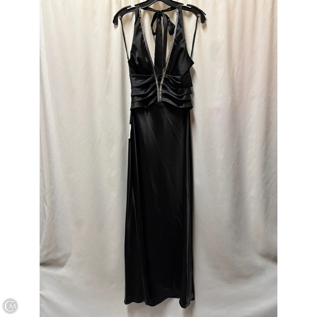 Dress Party Long By Clothes Mentor In Black, Size: M