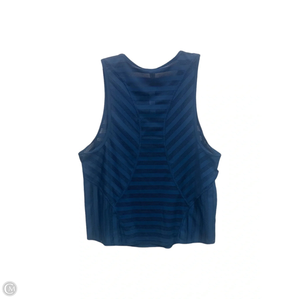 Athletic Tank Top By Lululemon In Blue, Size: 6