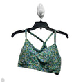 Athletic Bra By Athleta In Green & Pink, Size: M